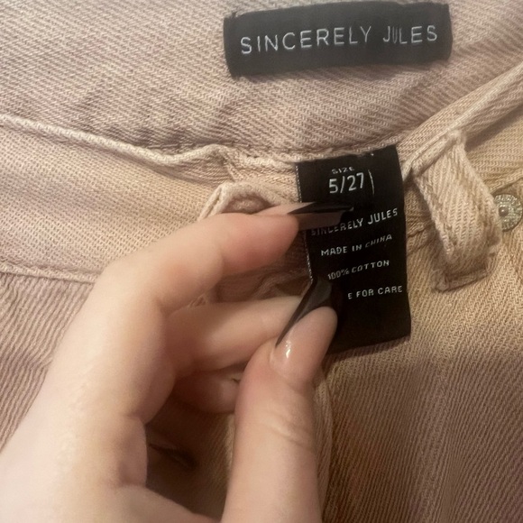 Sincerely Jules Pants – Size 5/27 – 100% Cotton - Picture 4 of 5